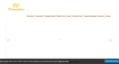 Desktop Screenshot of dermaclinic.es